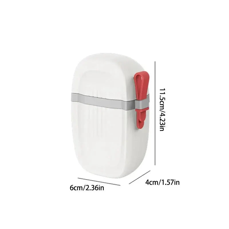 Fashion Portable Sealed Waterproof Soap Box For Travel Hiking And Camping With Draining Design