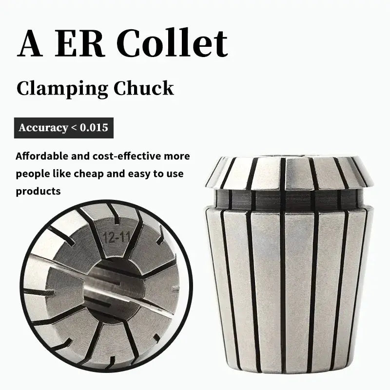 High Precision 0.008mm Spring ER Collet Chuck For Engraving Machines And CNC Spindles ER11 ER16 ER20 ER25 ER32