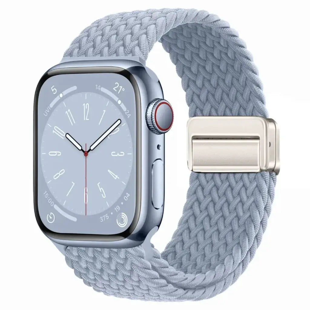 Nylon Braided Band Strap Compatible For Apple Watch S10 46mm 44mm 40mm 45mm 49mm 41mm 38mm iWatch series se 10 7 3 5 6 8 9 Ultra