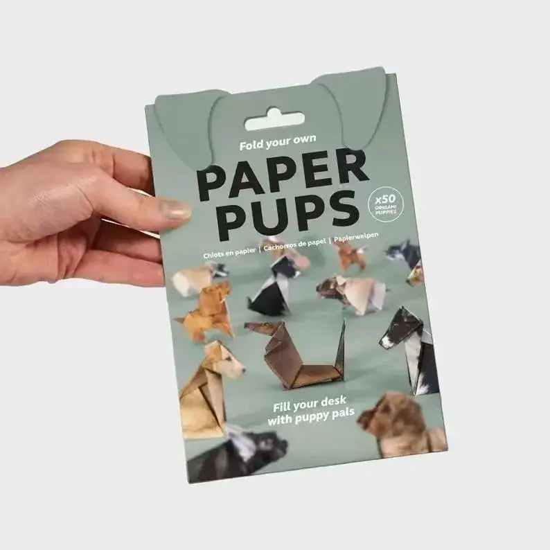 DIY Origami Paper Animals Kit 50 Pieces Cats Dogs Dinosaurs Fold Your Own 3D Desk Decor Toy For Kids And Adults