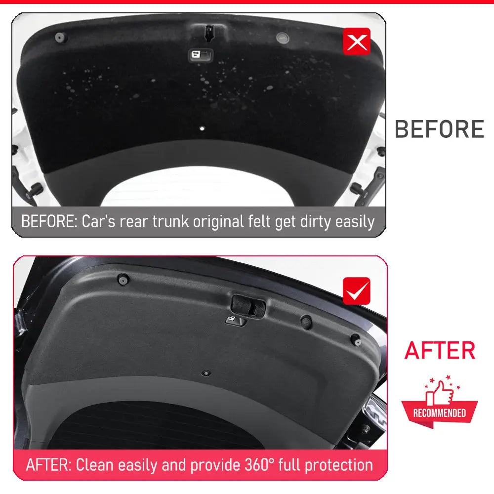 Simples Market trunk mat for Tesla Model Y Juniper 2025–2026, black rear trunk anti-dirty protective mat