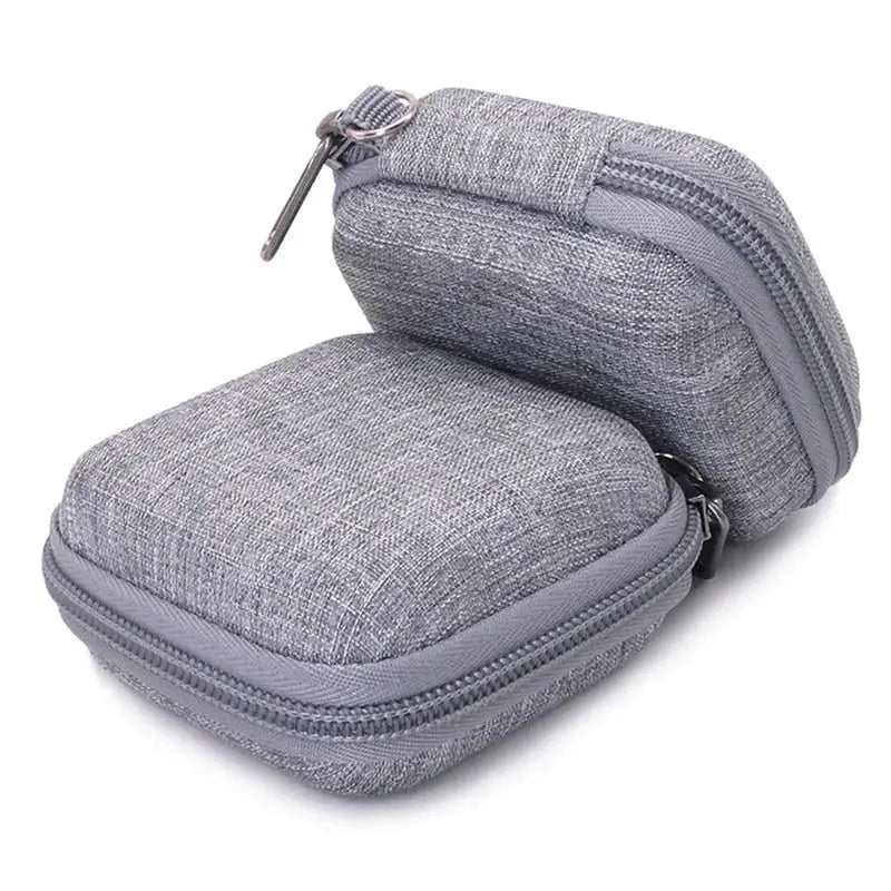 NovaTech Portable Earphone Storage Bag And Data Cable Organizer Case For Chargers USB Drives Multifunctional Protector