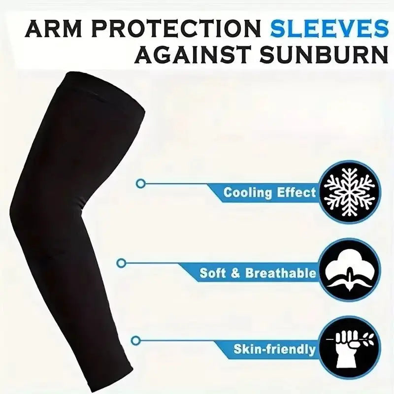 Breathable UV Protective Sun Protection Sleeves For Sports Driving And Outdoor Activities All Day Comfort