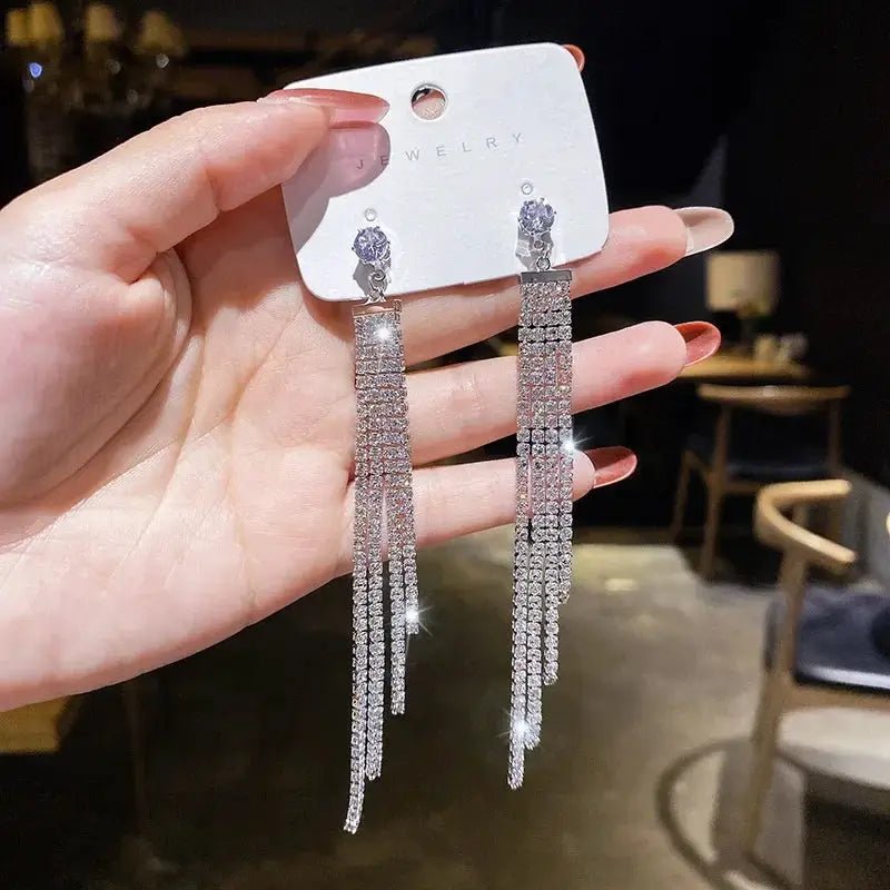 Punk Geometric Zinc Alloy Stud Earrings For Women Irregular Grain Trendy Vintage Jewelry Gift Party Travel - Simples Market