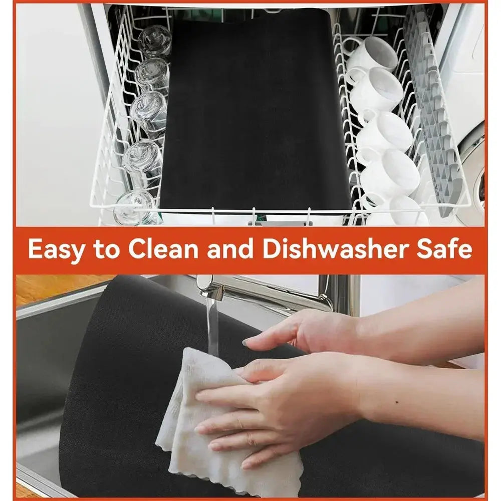 Oven Liners for Bottom of Electric and Gas Ovens Reusable Nonstick Teflon Protector Mat Heat Resistant Grill Mats