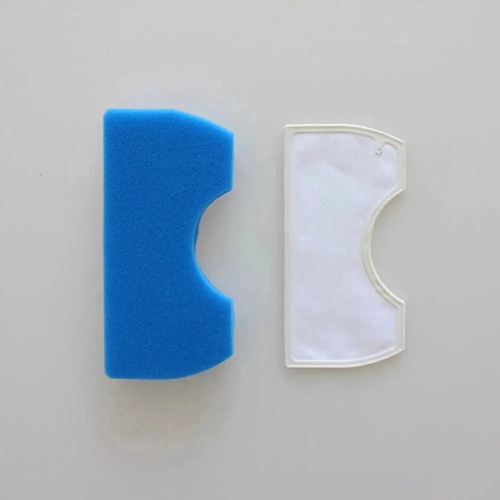 Samsung vacuum filter set: blue sponge filter and white HEPA dust filter, 2 pieces (Simples Market)