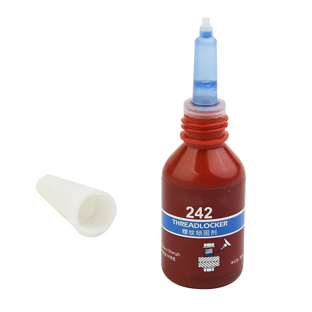 Vibratite 242 Threadlocker Medium Strength Blue Anaerobic Adhesive 10ml for Securing Threaded Fasteners
