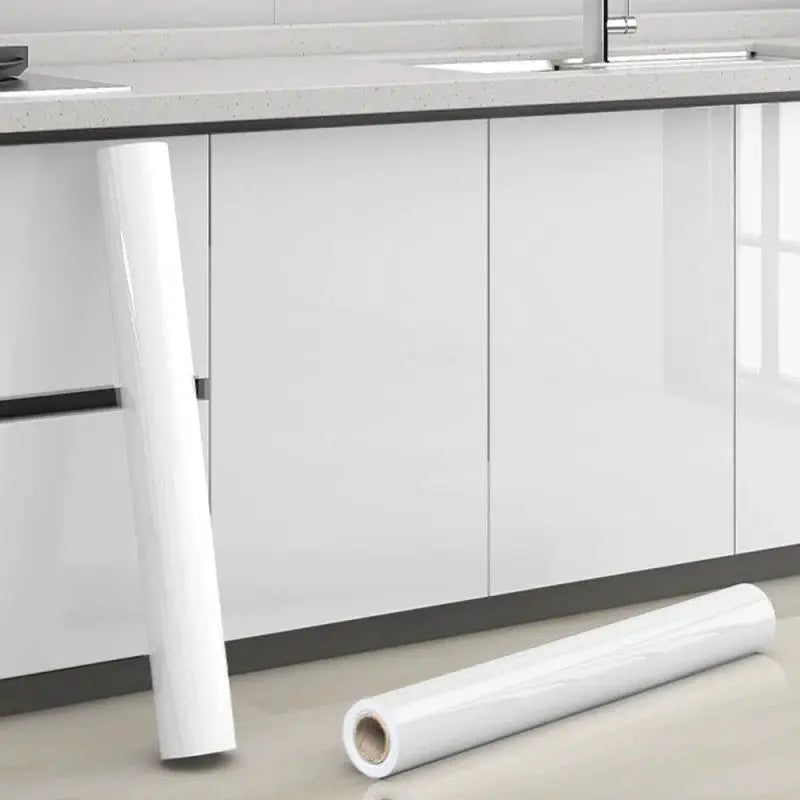 Pearlescent PVC Wallpaper Film Waterproof Self Adhesive Wall Stickers For Kitchen Wardrobe Furniture