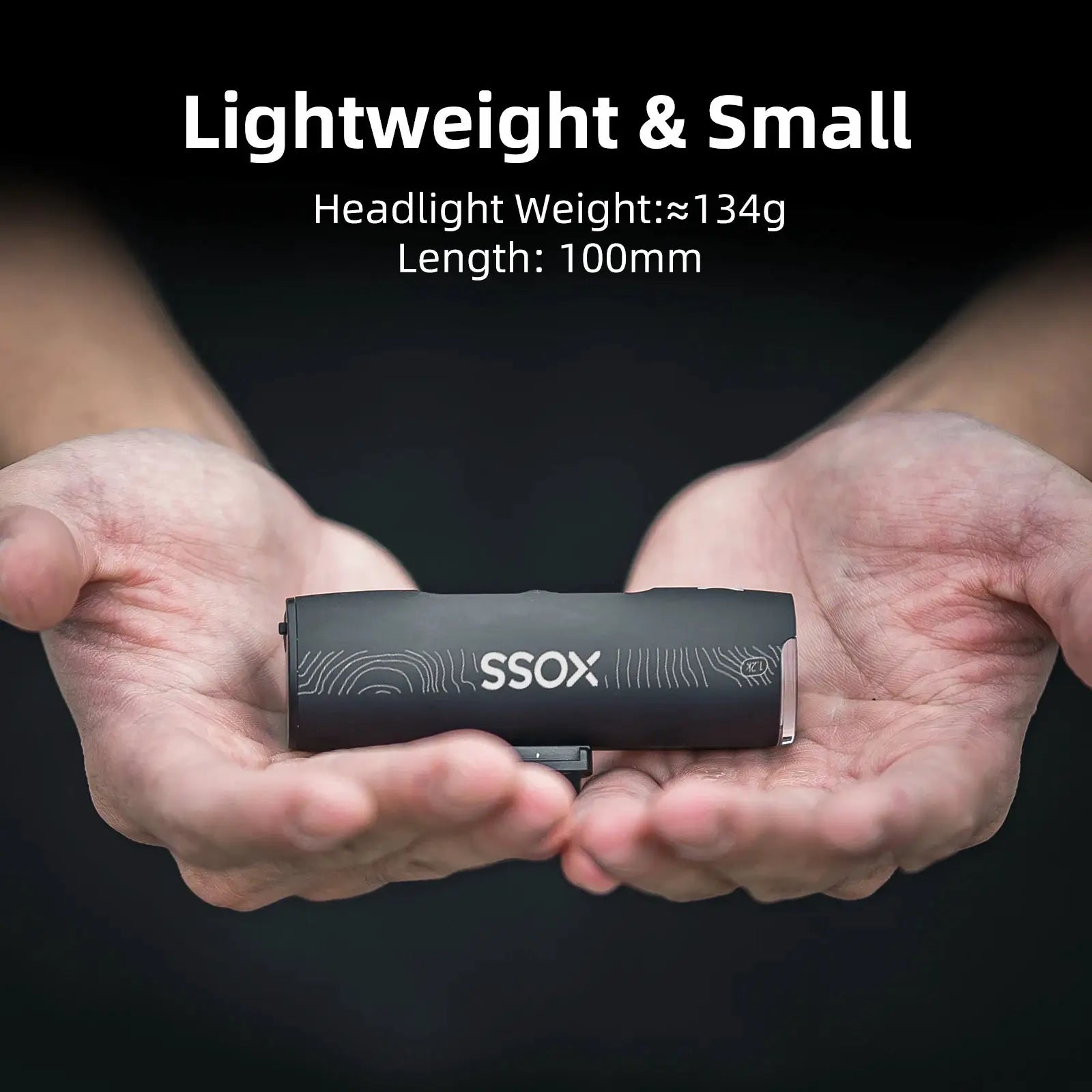 XOSS XL1200 Headlight 1200 Lumens Bike Light Waterproof Rechargeable Front Lamp Aluminum Ultralight