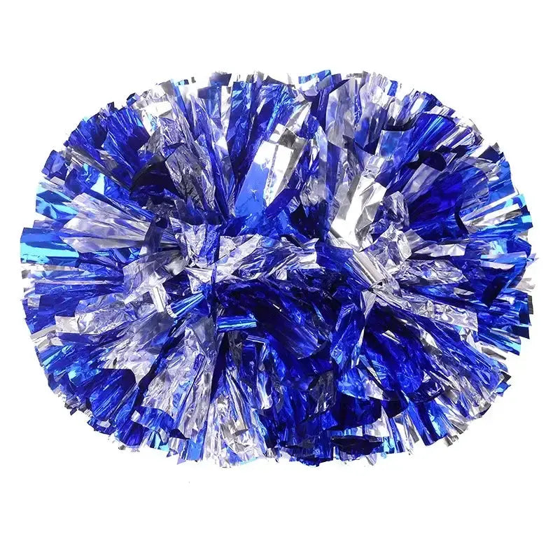 Large Cheerleading Pom Poms With Handle Cheer Balls Big Gold Silver Red Yellow Blue For Women And Kids Accessories