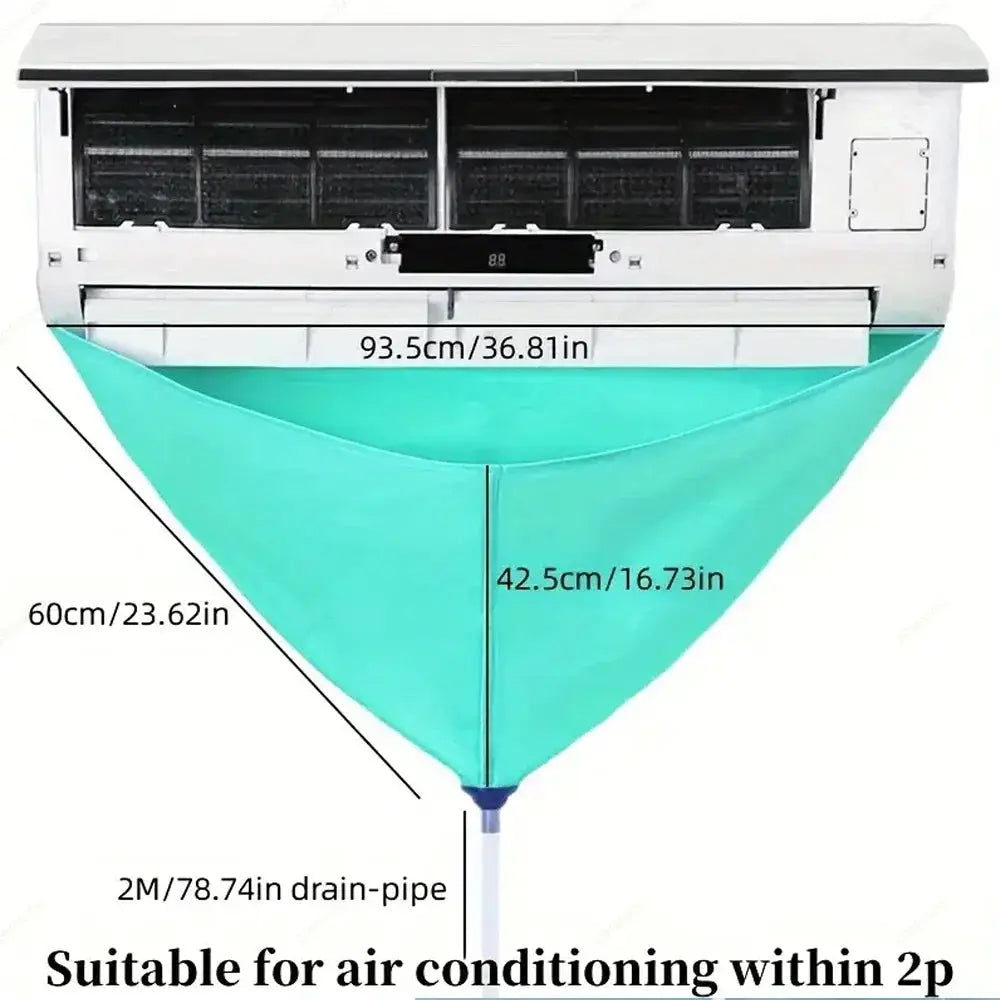 1-10Pcs Air Conditioner Cleaning Bag Kit Waterproof Drain Hose For Washing And Conditioning Aircon Cleaner