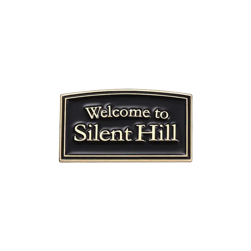 Silent Hill Brooch Enamel Pins Metal Zinc Alloy Horror Film Game Badge Lapel Pins Unisex Gift