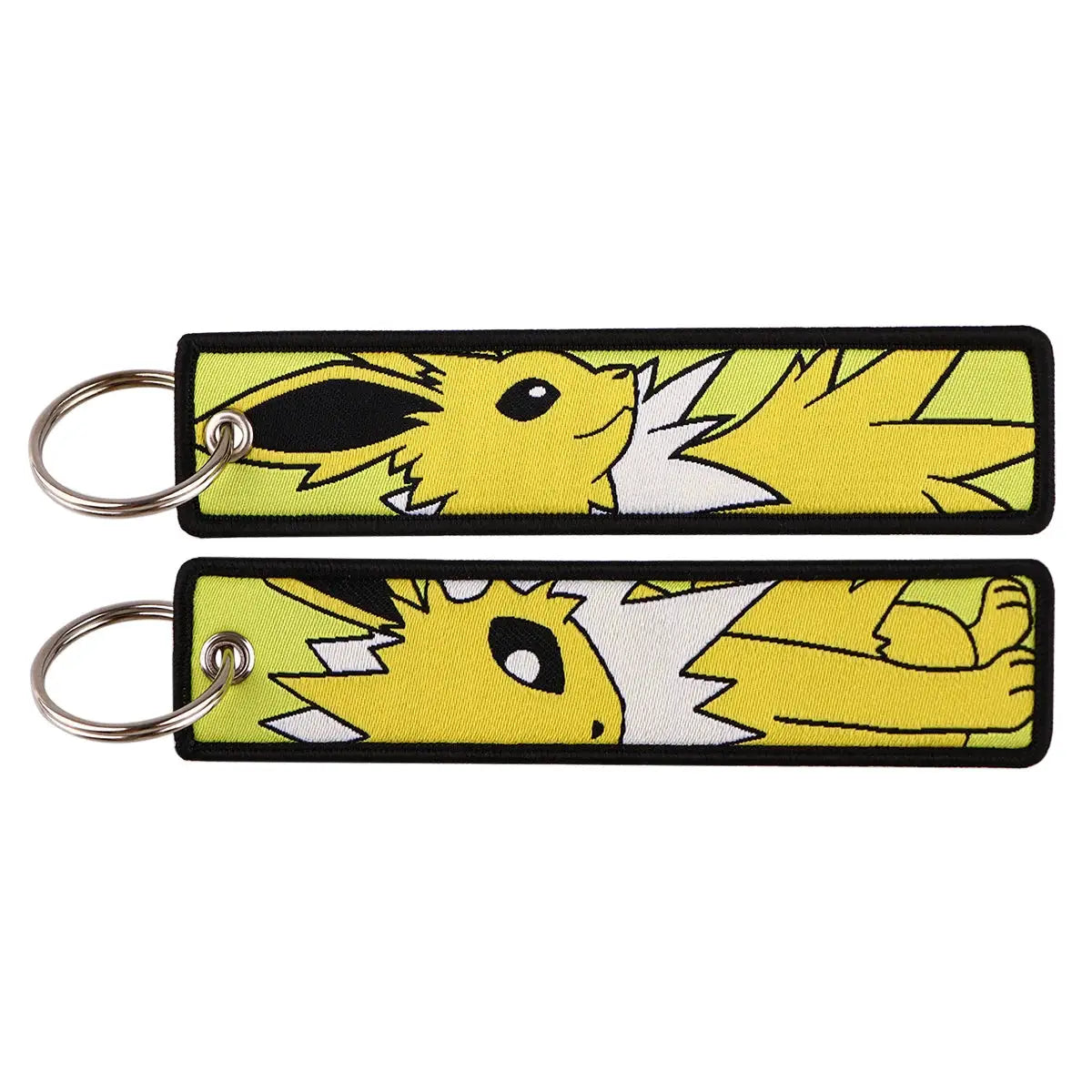 Gengar and Mewtwo Anime Keychain Zinc Alloy Double Sided Key Tag for Keys Car Motorcycle Gift for Men Women