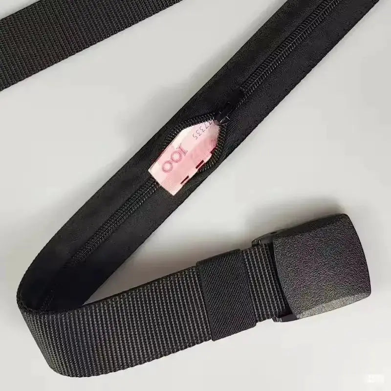SafeStride Travel Cash Belt Wallet Anti Theft Hidden Money Strap For Men And Women