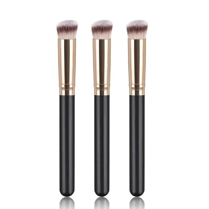 NovaBeauty Premium Foundation Concealer Brush Set Dense Synthetic Bristles For Flawless Contouring And Blending
