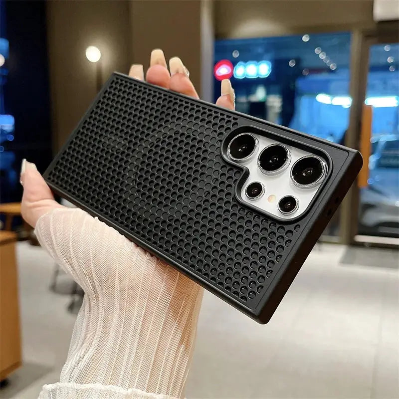 AeroGuard MagSafe Heat Dissipation Case For Samsung Galaxy S25 S24 S23 S22 Ultra Cooling And Wireless Charging