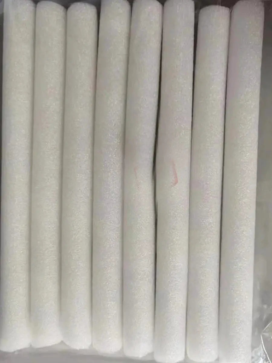 8pcs white foam sticks for stretch sofa cover, about 20–25 cm each, Simples Market