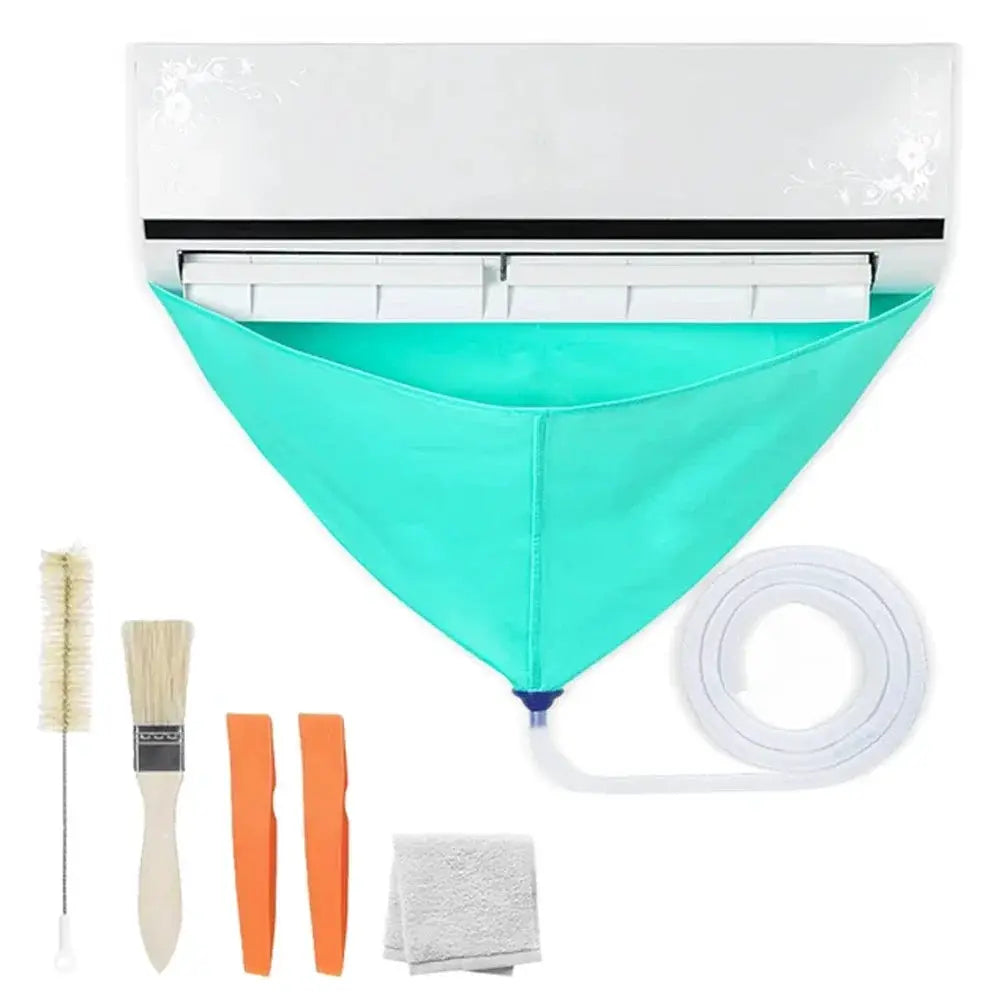 1-10Pcs Air Conditioner Cleaning Bag Kit Waterproof Drain Hose For Washing And Conditioning Aircon Cleaner