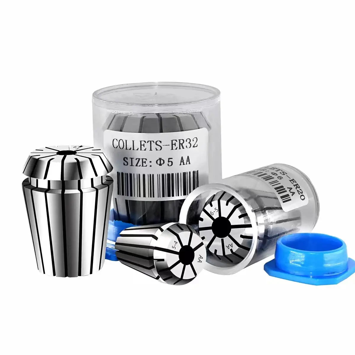 High Precision 0.008mm Spring ER Collet Chuck For Engraving Machines And CNC Spindles ER11 ER16 ER20 ER25 ER32