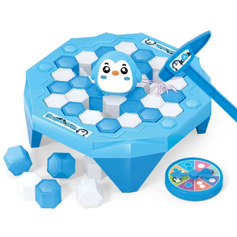 Mini Ice Breaking Penguin Desktop Game for Kids and Parents Interactive Ice Knock Block Competition Toy