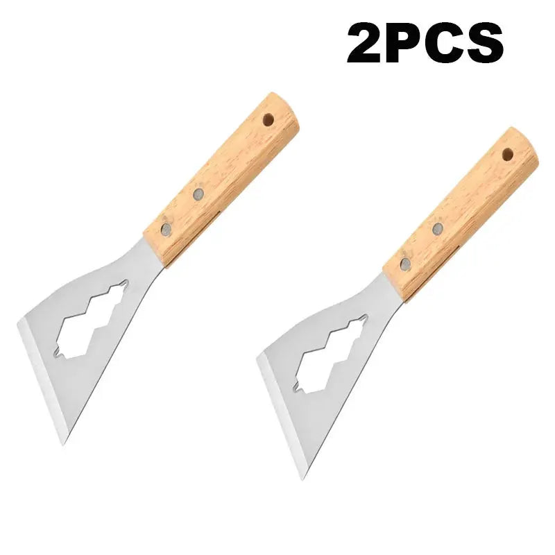 Multifunctional Shovel With Thickened Stainless Steel Construction And Long Ergonomic Handle For Household Dust Scraping