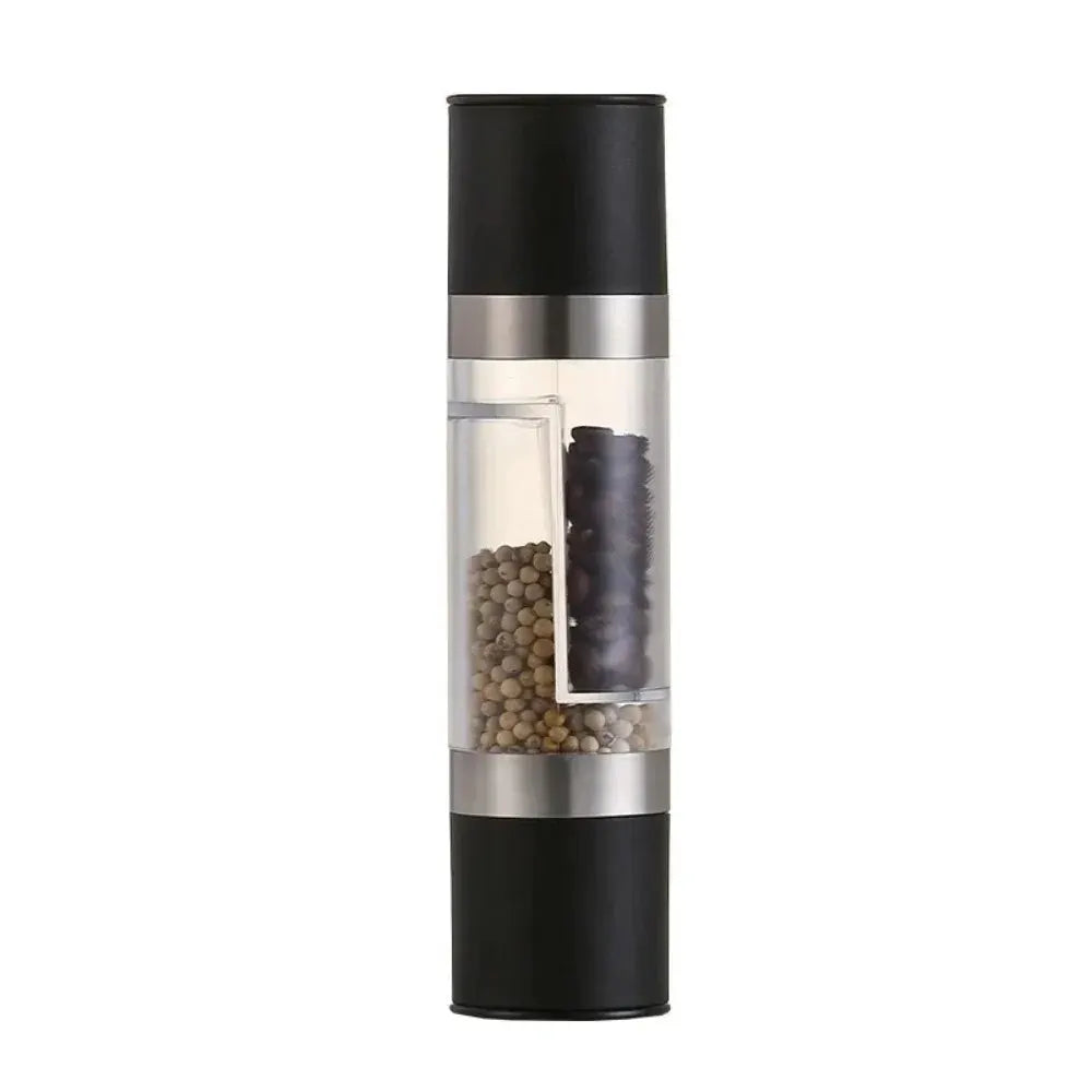 1pc Manual Pepper And Sea Salt Grinder Stainless Steel Spice Crusher Reusable Mill For Kitchen