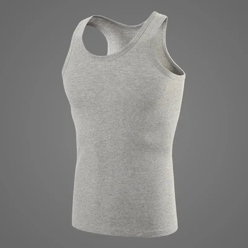 Men's Cotton Sleeveless Sports Vest Tank Top For Fitness Training Pack Of 1 3 5 Piece Set Casual Leisure