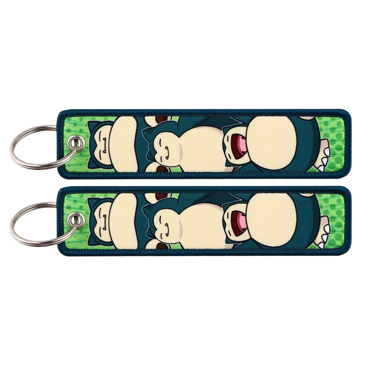 Gengar and Mewtwo Anime Keychain Zinc Alloy Double Sided Key Tag for Keys Car Motorcycle Gift for Men Women