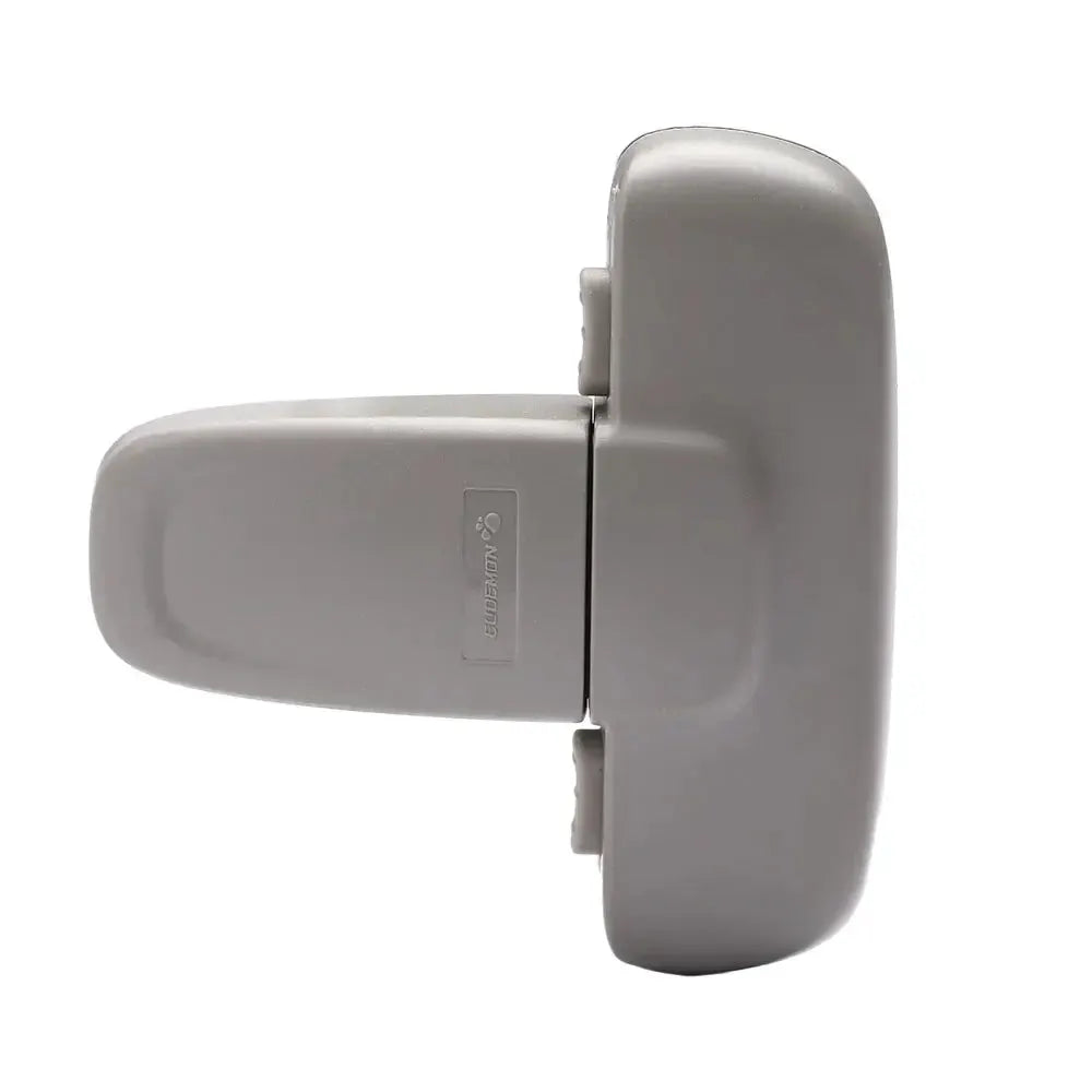 Multi-function refrigerator door lock, gray plastic anti-pinching clip by Simples Market, 1 piece