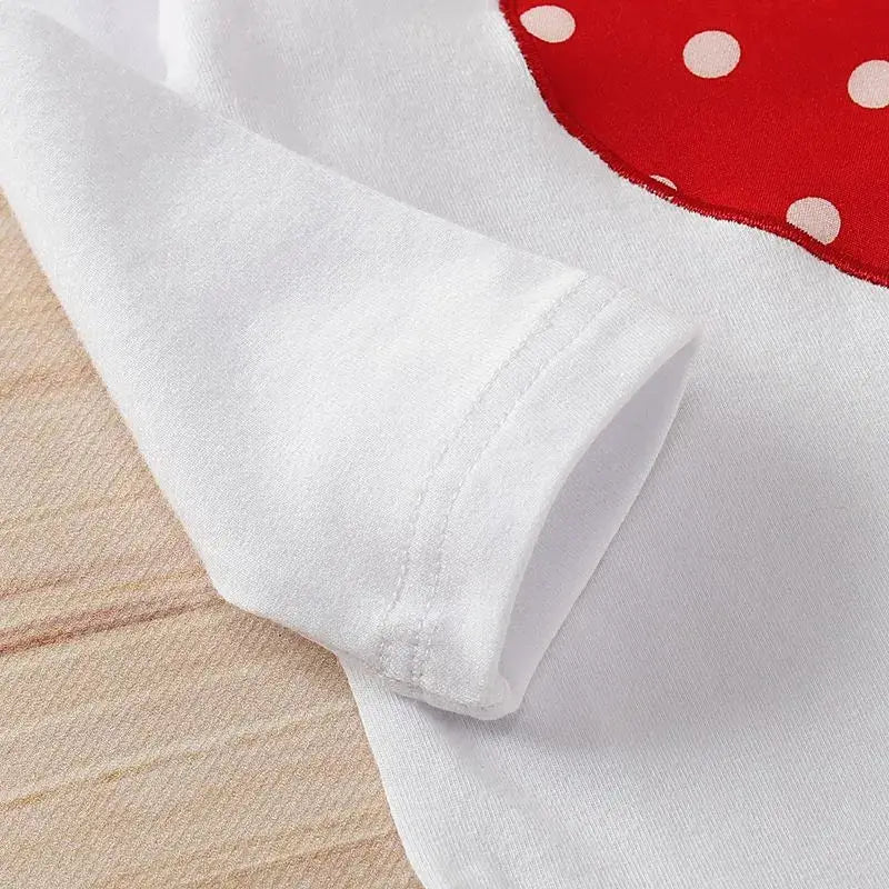 3 Piece Newborn Baby Girl Clothes Set Love Heart Long Sleeve Romper Pant Headband Fashion Outfit For 0 To 18 Months