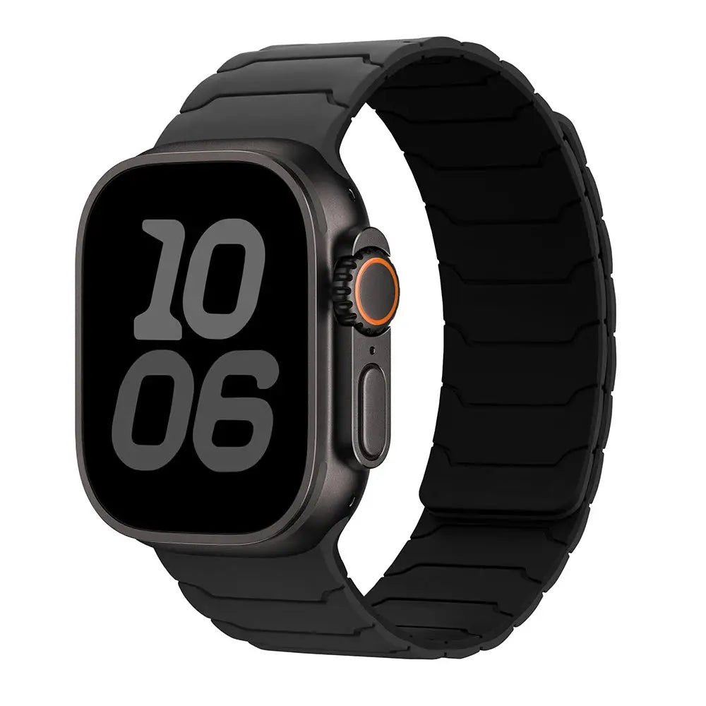 magnetic Strap For Apple Watch Band ultra 2 3 49mm 44mm 40mm 41mm 46mm 42mm 45mm 38 Silicone Bracelet IWatch Series 11 9 8 SE 10