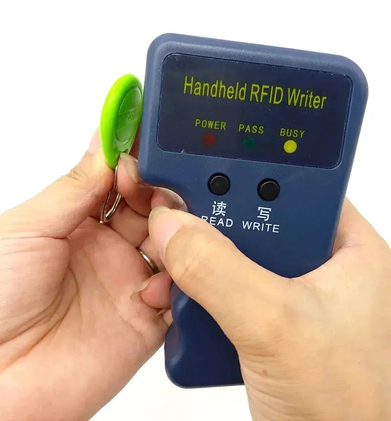 Handheld 125KHz RFID Copier Writer Duplicator Programmer Reader EM4100 TK4100 EM4305 T5577 Rewritable ID Keyfobs