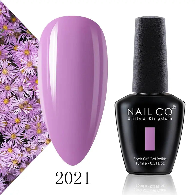 Nailco 131 Colors Gel Nail Polish LED Gel 15ml Vibrant Long Lasting Hybrid Varnish For Manicure