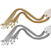 10 Pieces Gold Color Stainless Steel Link Chains 45 Plus 5cm Adjustable Wholesale Necklaces Chokers DIY Jewelry