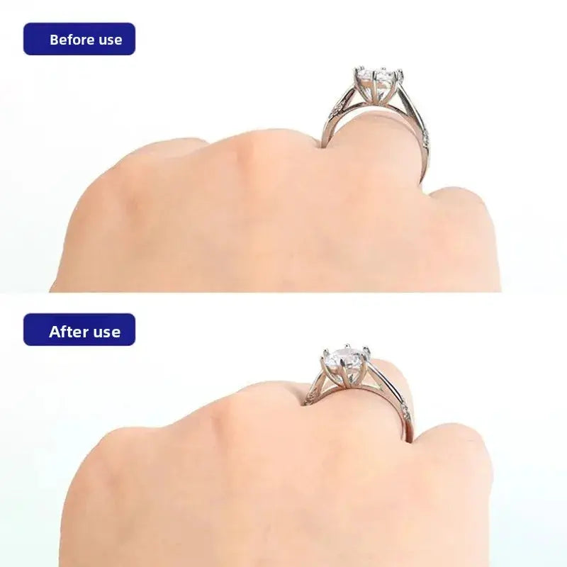 Soft Silicone Ring Size Adjuster 8 Piece Set Non Slip Comfort for Engagement Wedding Jewelry Making