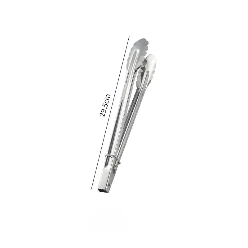 ChefPro Stainless Steel Kitchen Tongs With Sliding Rod Design For Easy Gripping And Grilling