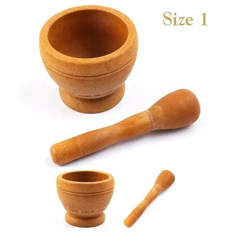 CuisineCraft Resin Mortar and Pestle Set Lightweight Durable Grinding Tool for Spices Herbs Garlic