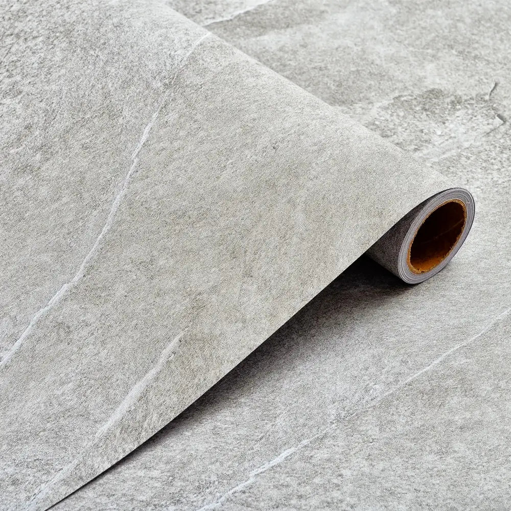 Nexa Decor Cement Gray PVC Floor Sticker Waterproof Self Adhesive Anti Slip Vinyl For Home And Hotel Use