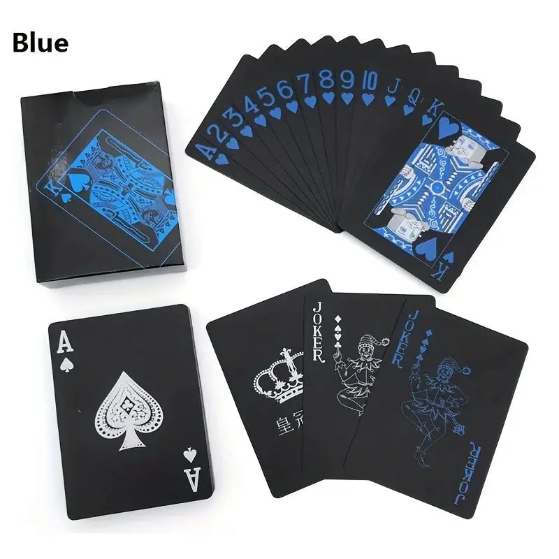 Waterproof PVC Illusionist Poker Cards Durable Aesthetically Enhanced Design For Game Nights And Casino Parties