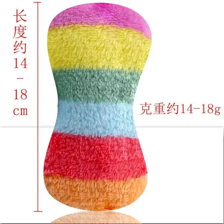 No Stuffing Simulated Animal Dog Toy With Squeakers Durable Plush Crinkle Squeaky Chew Toy For Fetching