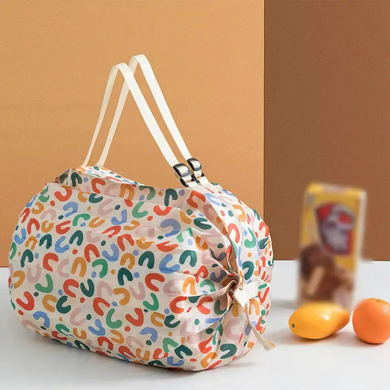 UrbanFold Nylon Foldable Shopping Bag Waterproof Travel Tote For Portable Storage Beach To Grocery