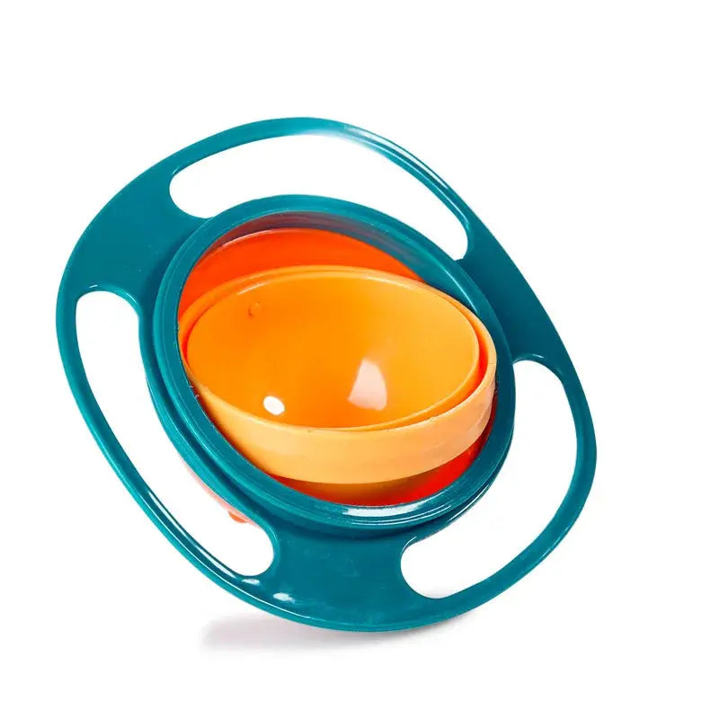 Universal Gyro Bowl Rotary Balance 360 Degree Rotation Spill Proof Feeding Dish Toy For Babies And Kids