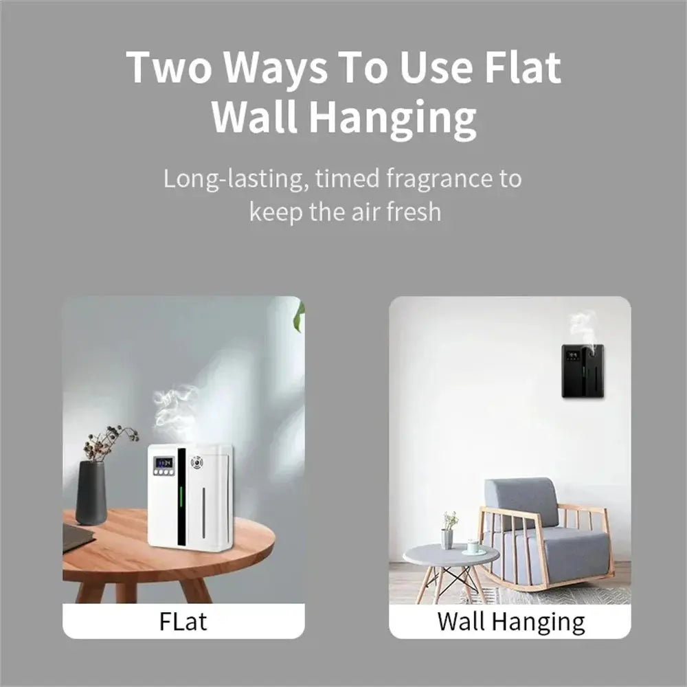 Scent Machine Aroma Diffuser 160ml for Large Areas Bluetooth App Controlled Fragrance Distributor for Hotels and Homes