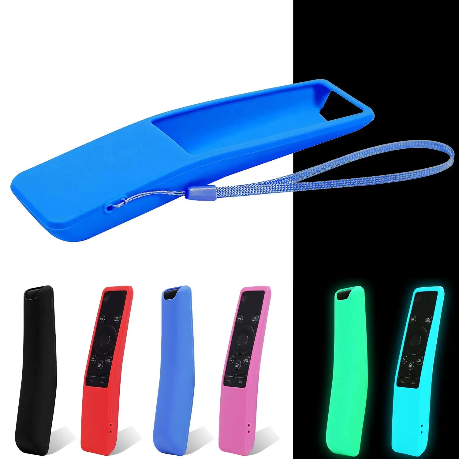 Samsung Luminous Silicone Remote Case BN59 Series Glow In The Dark Protective Cover For BN59 Remote