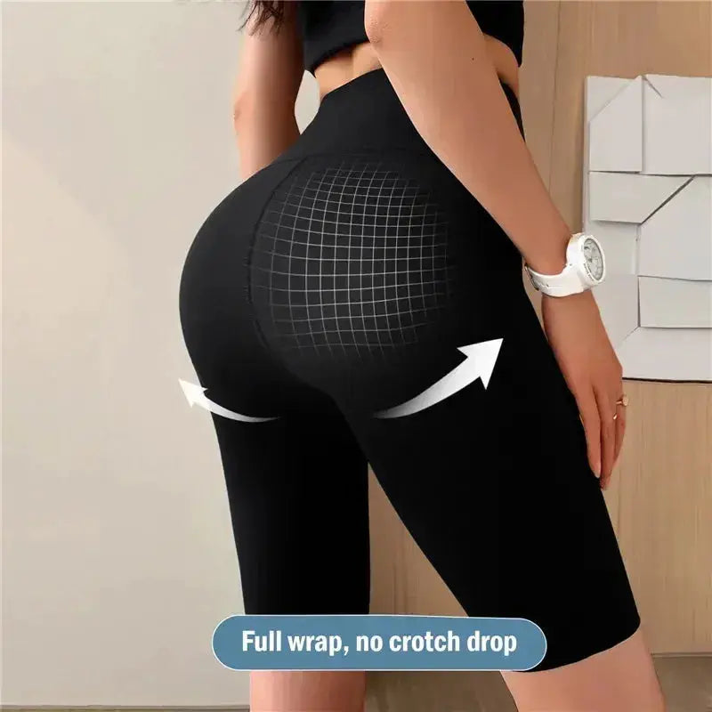 Women Sports Shorts High Waist Push Up Gym Shorts For Cycling Jogging Fitness Yoga Clothing