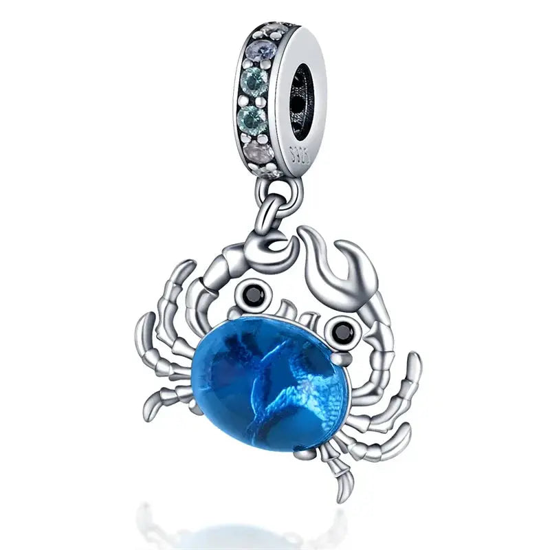 925 Sterling Silver Pendant Beads Carnivorous Plant Monster Charm Trendy Collection For Bracelet And Necklace Jewelry