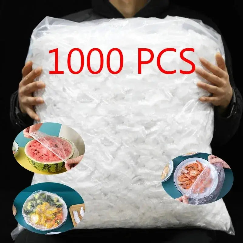 Disposable Food Covers For Bowls And Containers Saran Wrap Food Grade Plastic Wrap For Fresh Keeping And Kitchen Storage