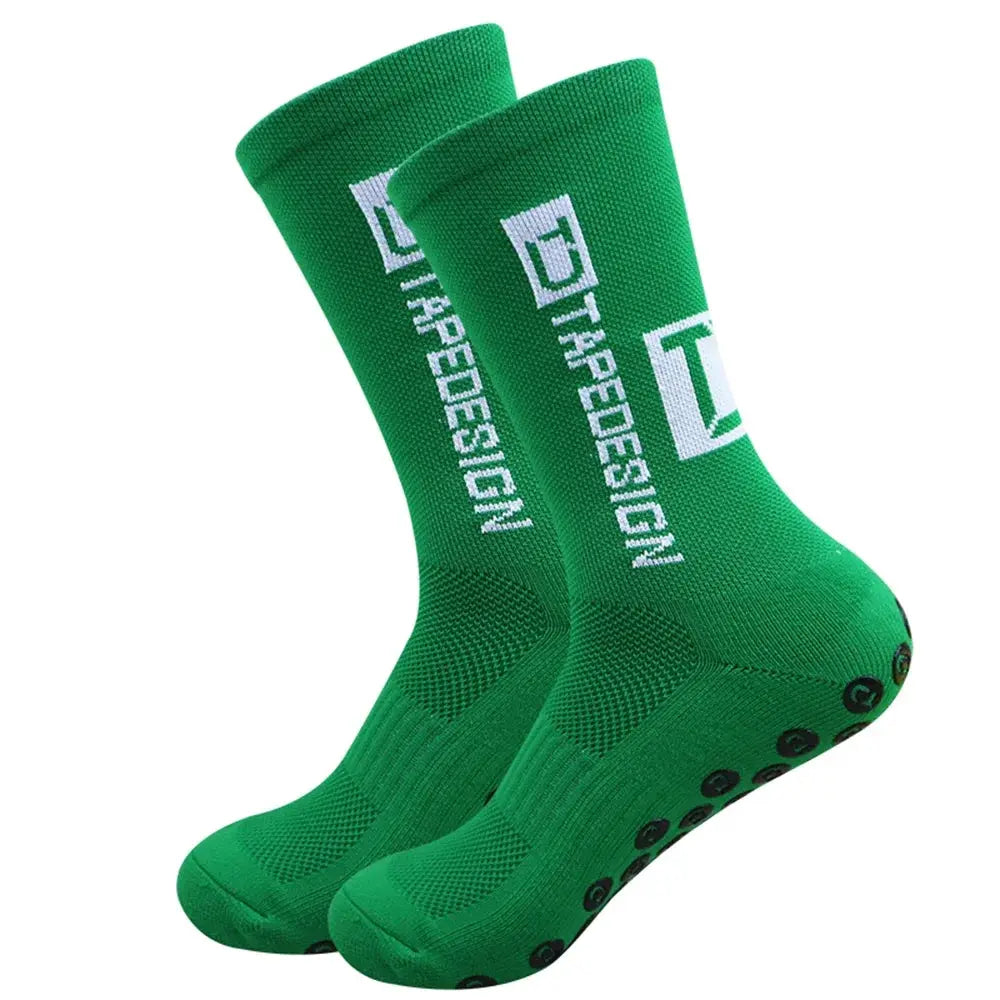 Mens Non Slip Soccer Socks With Non Skid Grip For Football Basketball Cycling And Training Performance