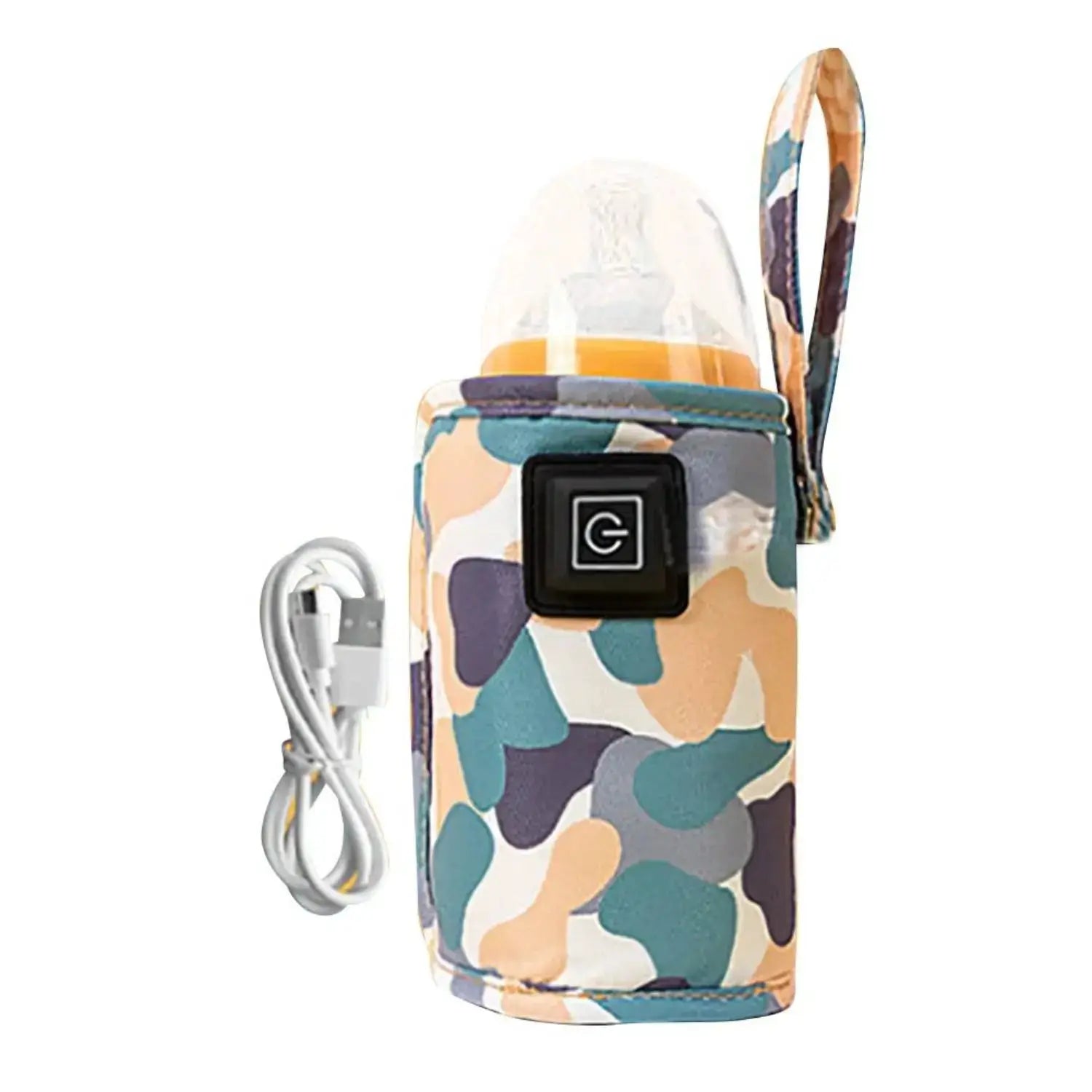 USB Milk Bottle Warmer For Travel Insulated Bag Stroller Kit Baby Nursing Heater Safe Outdoor Winter
