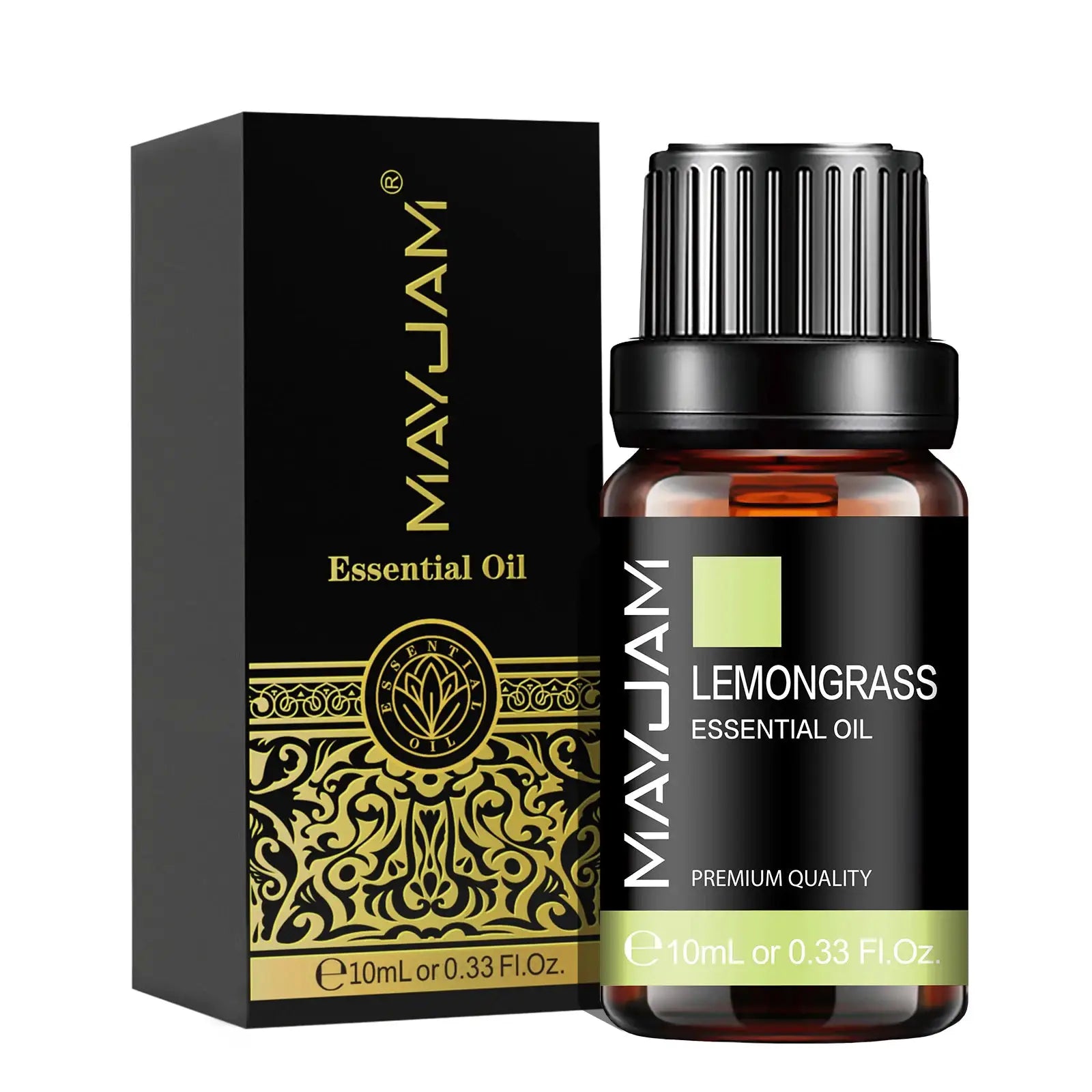 MAYJAM 10ML Essential Oil Set Lavender Jasmine Eucalyptus Vanilla Sandalwood Bergamot Citronella Cinnamon Fragrance Oil